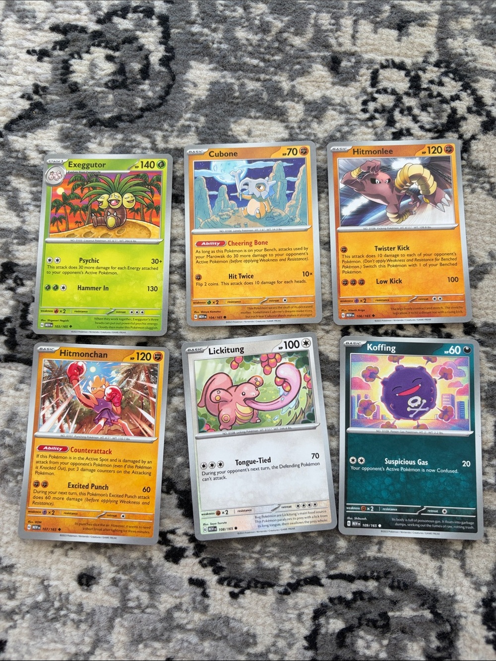 Pokemon 151 Binder Builder Lot 58 Unique Cards No Duplicates - Picture 6 of 9